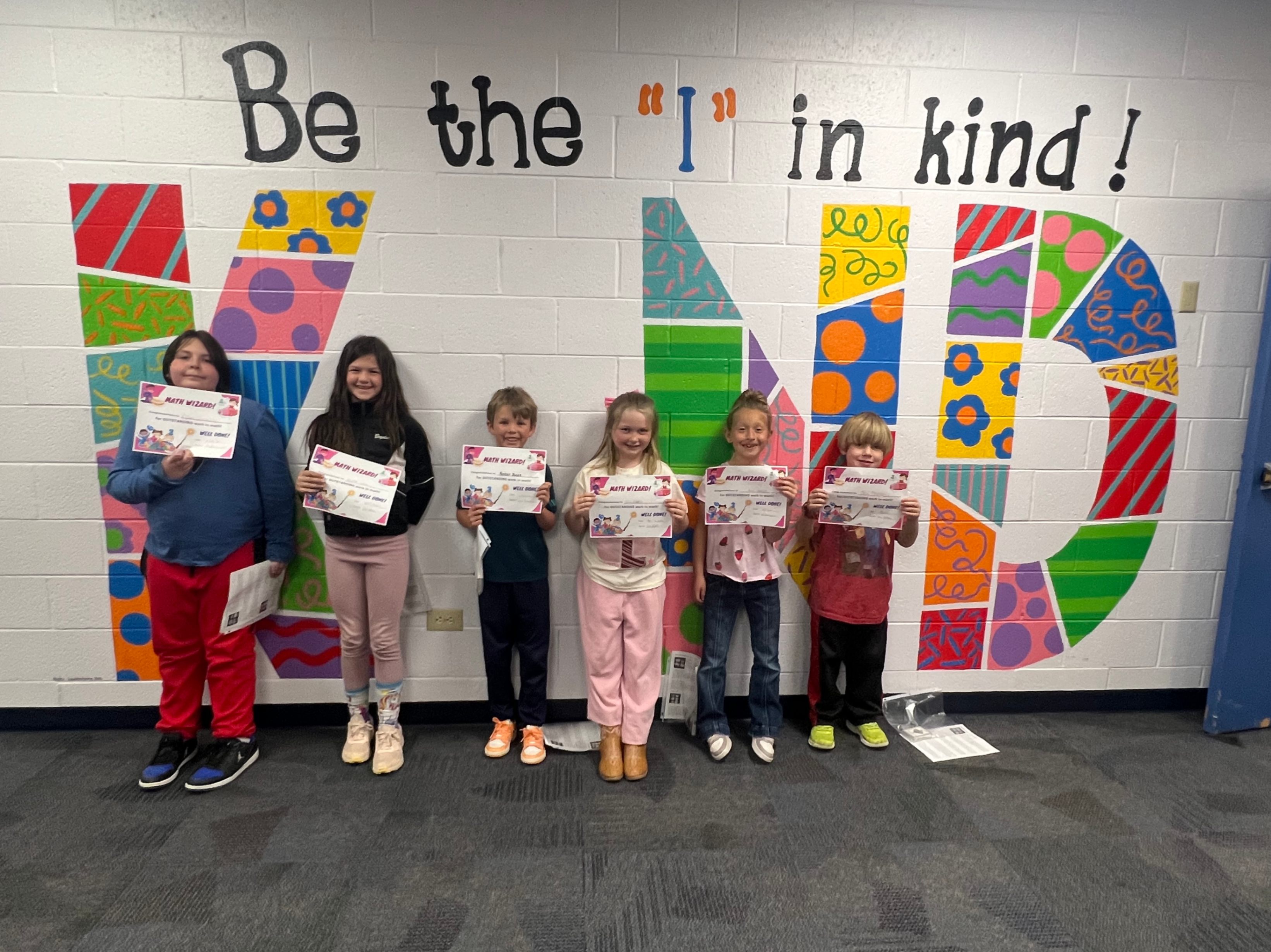 Math recognition award